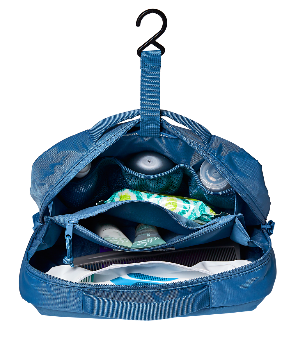 Convertible Duffel Toiletry Bag Elemental Blue Set
