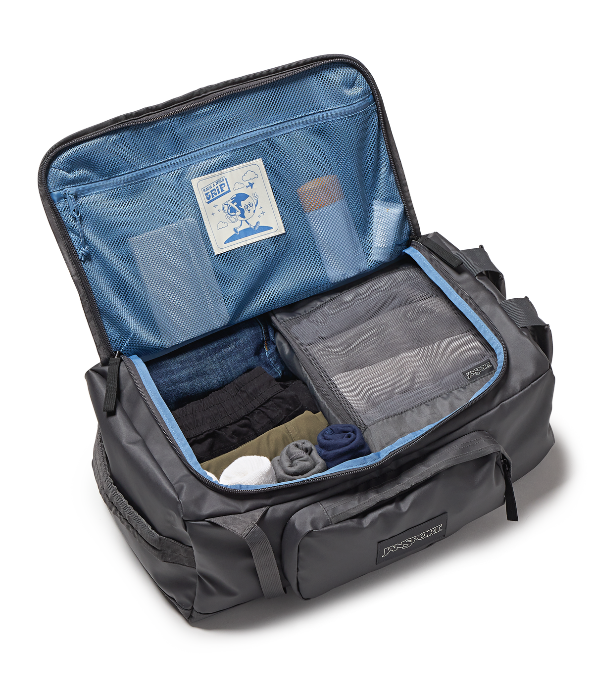 Convertible Duffel Toiletry Bag Smokey Grit Set